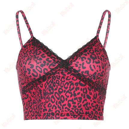 pink suspender type tank top